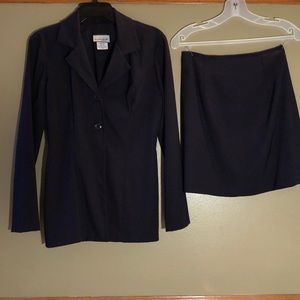 Work jacket and skirt